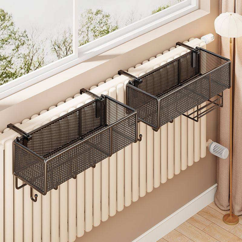 暖气片专用挂钩晾衣架家用暖气管上方烘衣服置物架卧室挂衣架神器
