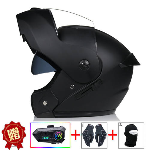 Orz头盔送蓝牙手套头套