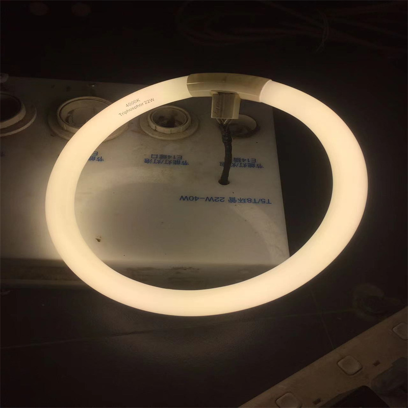 吸顶灯圆形灯管老式22w节能灯管yh32w40w四针三基色t5环形灯管t6