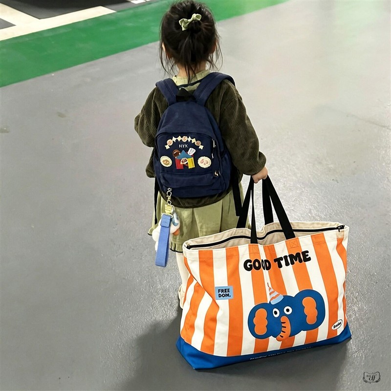 幼儿园被子收纳袋儿童专用卡通可爱入园用品装被子三件套手提袋子
