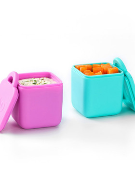 Omie Dip 餐具分格盒 蘸料盒 调味盒 2个/套 粉蓝