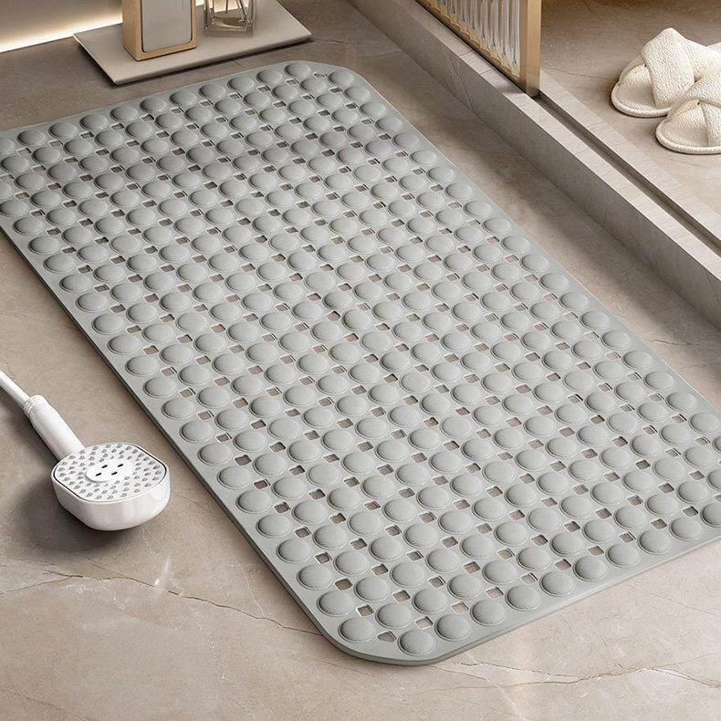 日本甄选浴室防滑地垫家用沐浴洗澡吸盘防摔浴缸卫生间按摩脚垫子