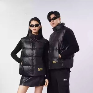 反季清仓黑金羽绒服男女同款