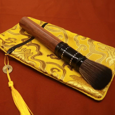 黄铜花梨木佛像清理工具除尘清洁观音打扫神像用品佛尘扫刷子大全