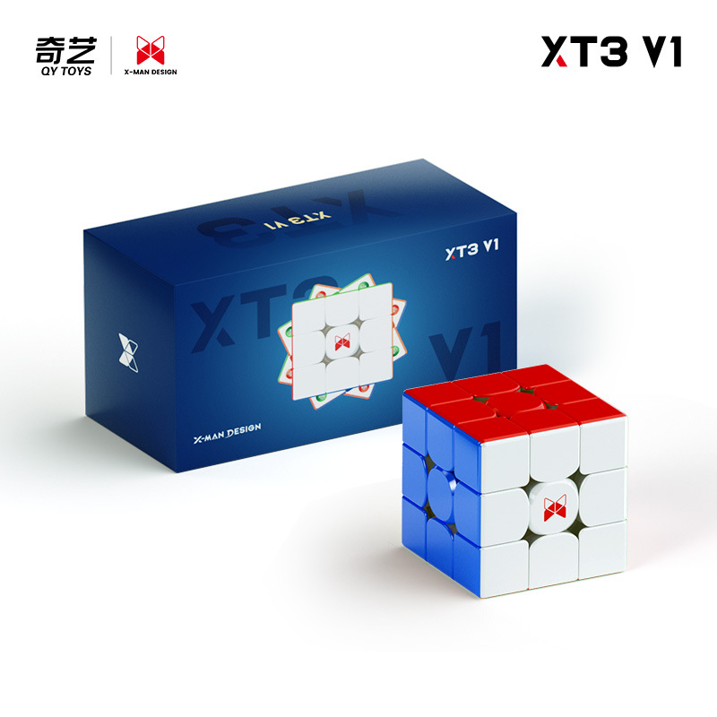 奇艺XT3 V1旗舰先锋UV双版本赛事比赛专用XMD磁悬浮魔方益智玩具
