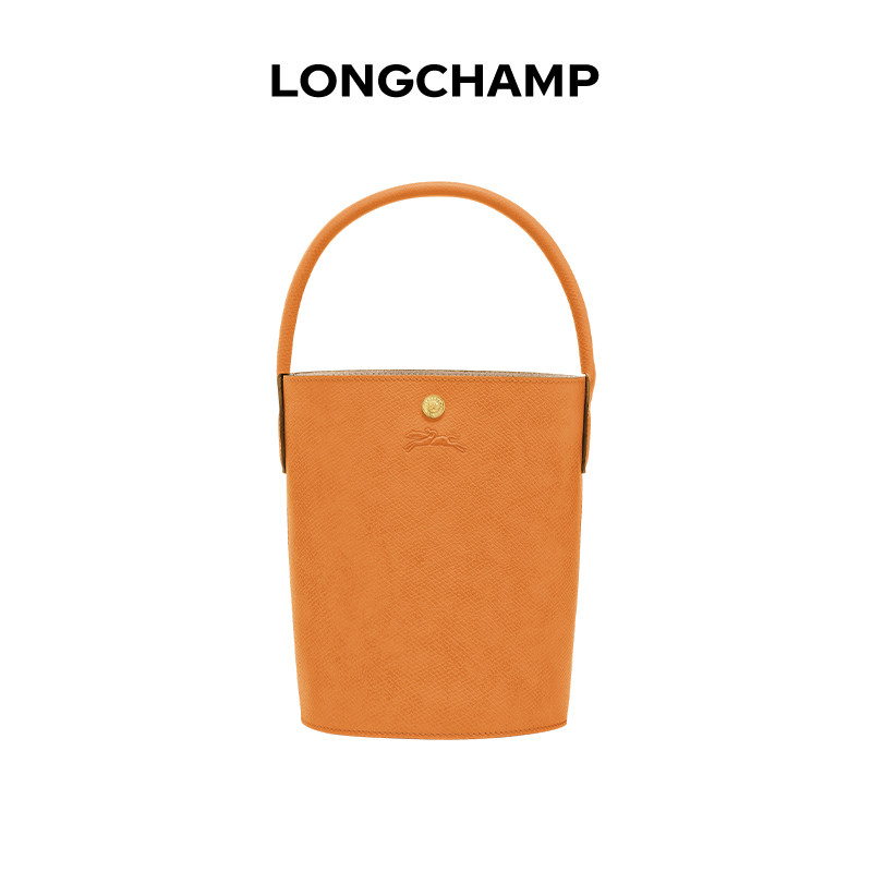 LONGCHAMP/珑骧女包牛皮水桶包单肩手拎发财桶轻奢礼物女单肩包