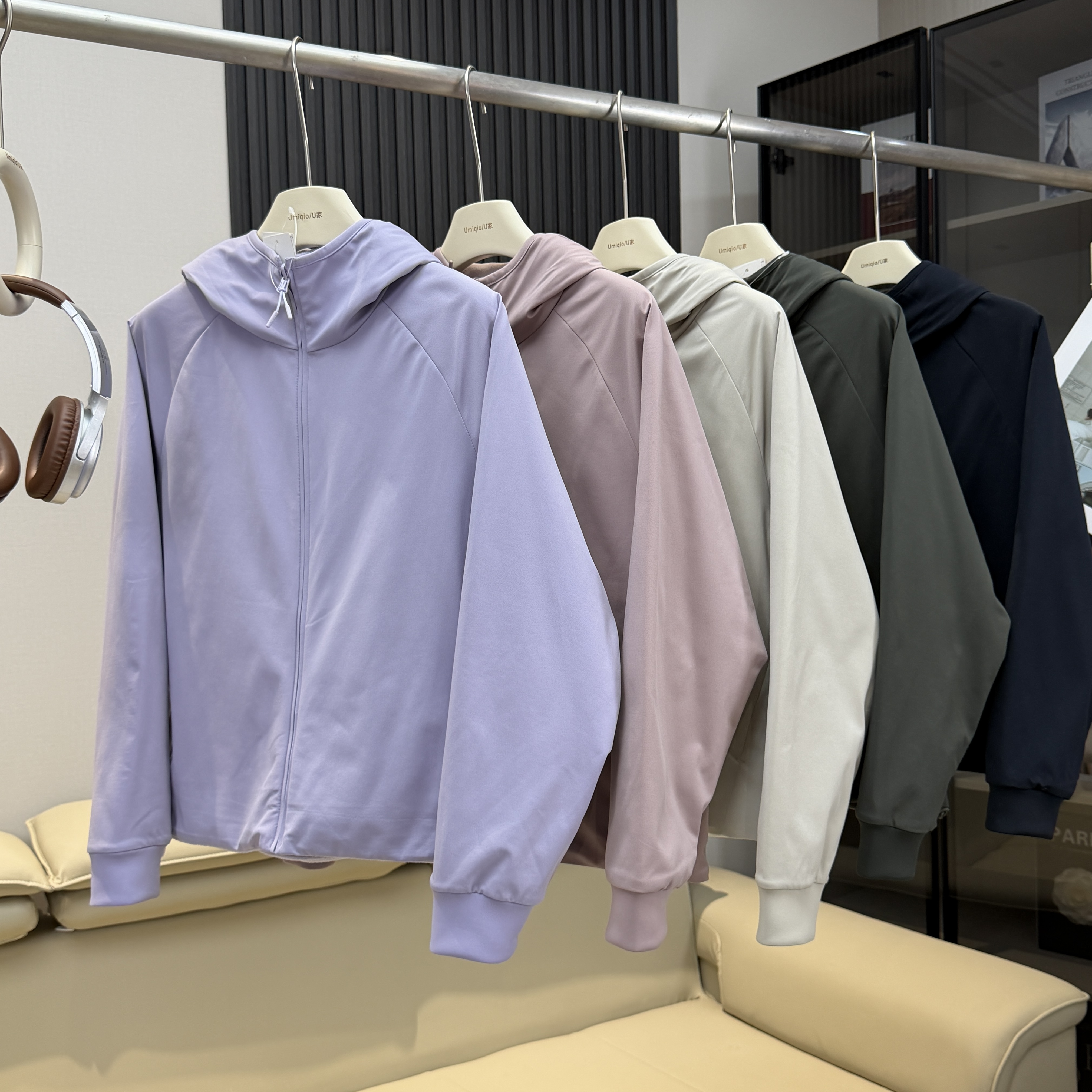 棵米ai蕉家！户外山系双面穿防风防水保暖摇粒绒拉链连帽外套夹克