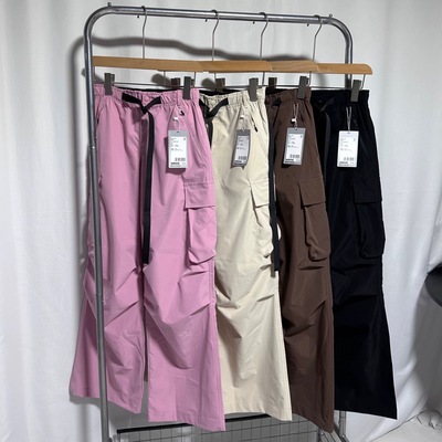 大厂订单！赵露思同款！蕉家氧气工装裤三防阔腿降落伞兵裤冲锋裤