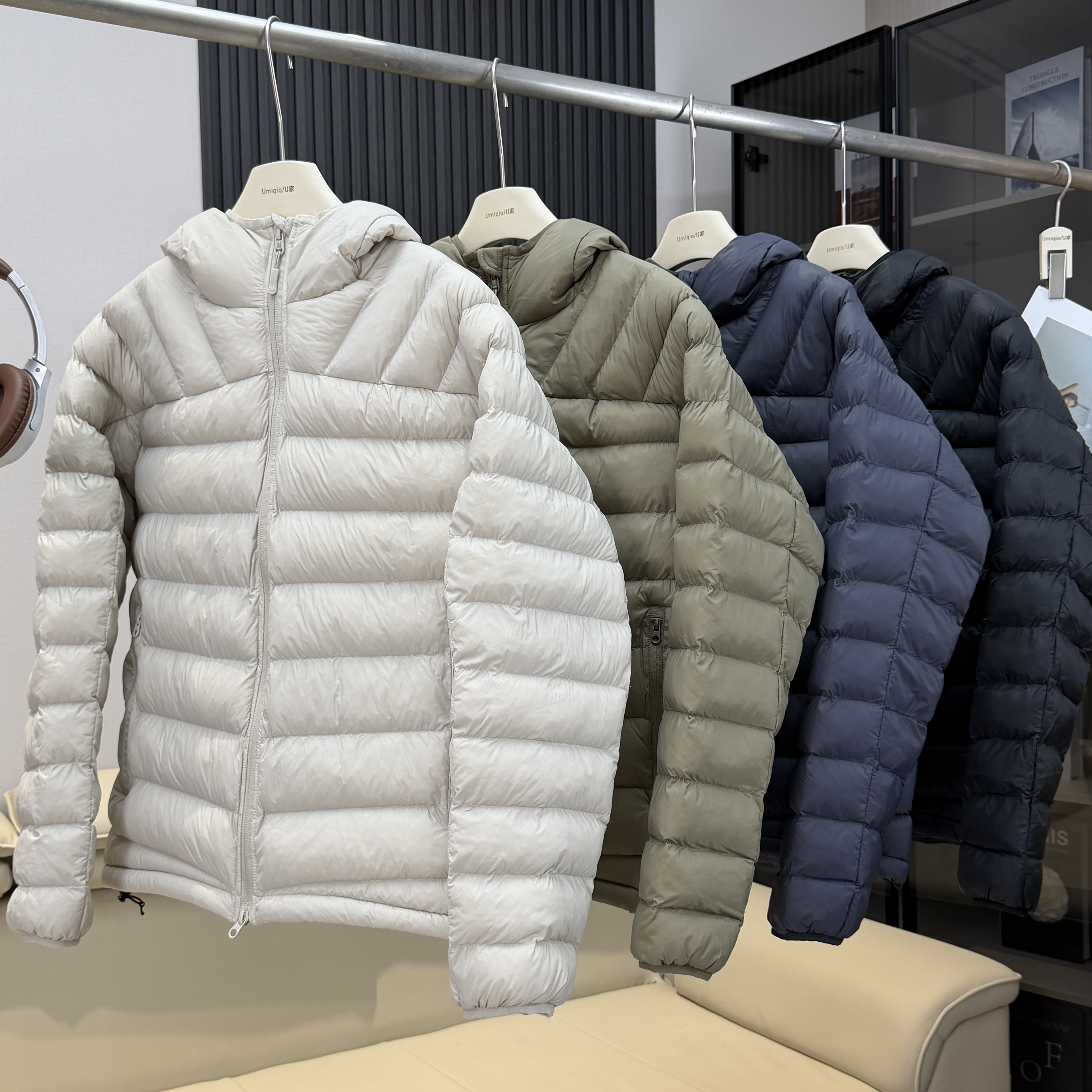 一件过冬 户外山系科技P棉防风防水保暖轻便连帽排骨棉服棉衣外套