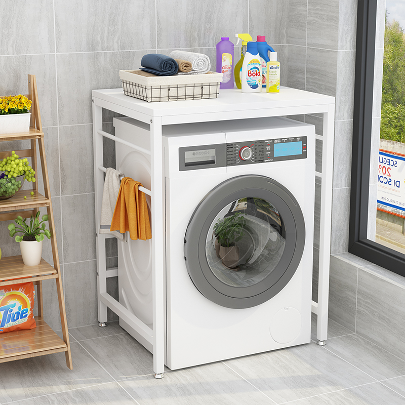 滚筒洗衣机置物架上方双层叠放架