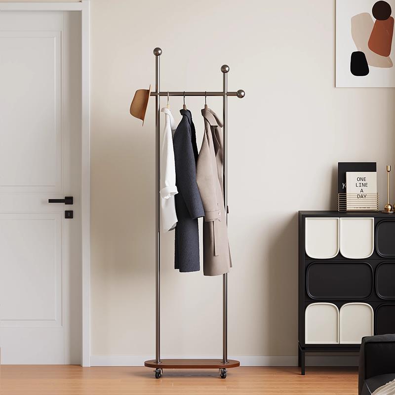 中古衣帽架网红衣服架子客厅入户玄关家用落地卧室简易挂衣架子