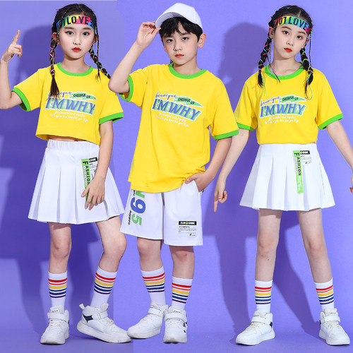 2023夏季新款演出服啦啦队表演服