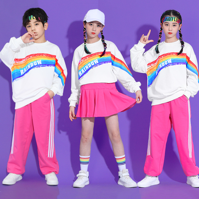 啦啦操演出服秋冬季团体班服