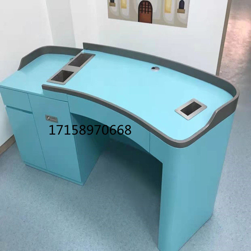 预防接种台疫苗接种桌数字化注射台抽血台转角工作桌门诊化验定制