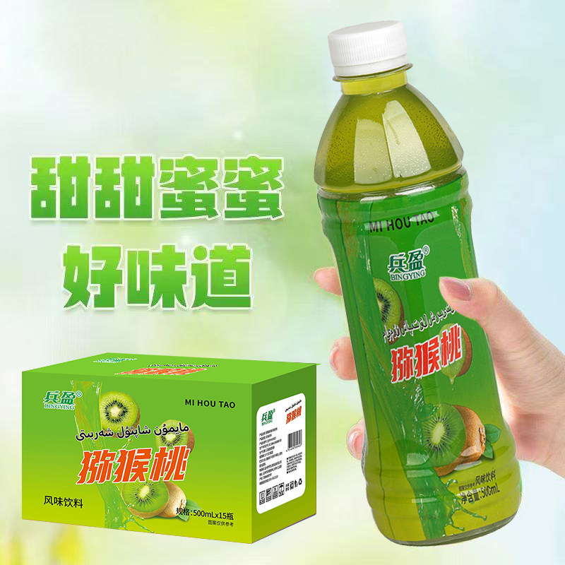猕猴桃汁整箱大瓶500ml*15瓶/4瓶图片