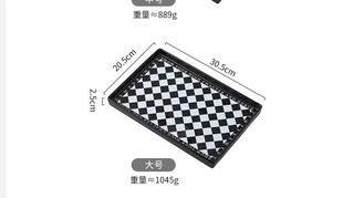 DIY滴胶模具 镜面菱形棋盘格硅胶模具手作摆台饰品托盘磨具