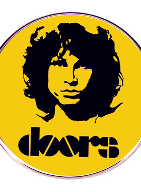 The Doors大门乐队胸针摇滚音乐别针胸章金属合金徽章配饰