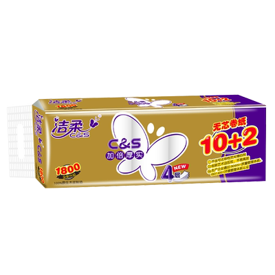 洁柔Face无芯卷纸1800g