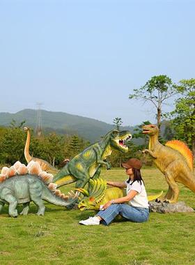 户外仿真恐龙蛋动物座椅雕塑玻璃钢游乐园商场摆件景区公园林装饰