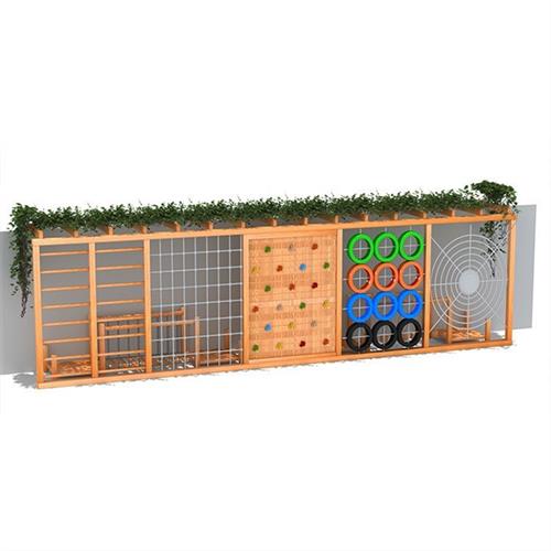 体能训练攀岩墙幼儿园设备动物森林世界攀登攀爬架儿童室内外塑料