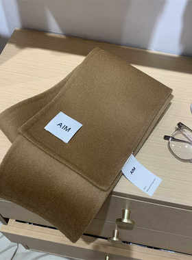 出口韩国高品质羊毛围巾男女士冬季学生保暖纯色情侣款羊驼绒围脖