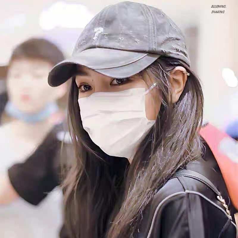 水洗做旧渐变色灰色问号鸭舌帽子男女款街头韩版高定显脸小棒球帽