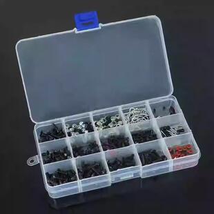 RC遥控模型攀爬车修车工具 盒装M3M4螺丝车壳扣常用套装500粒螺丝