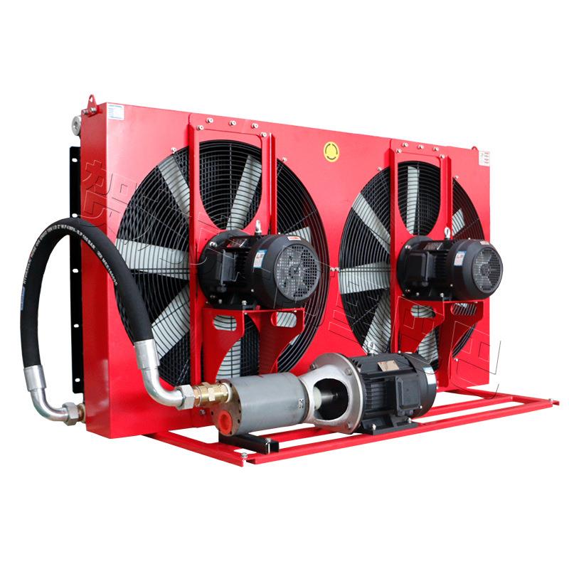 高频设备散热器导热油冷却淬火油冷却流体介质风冷散热器