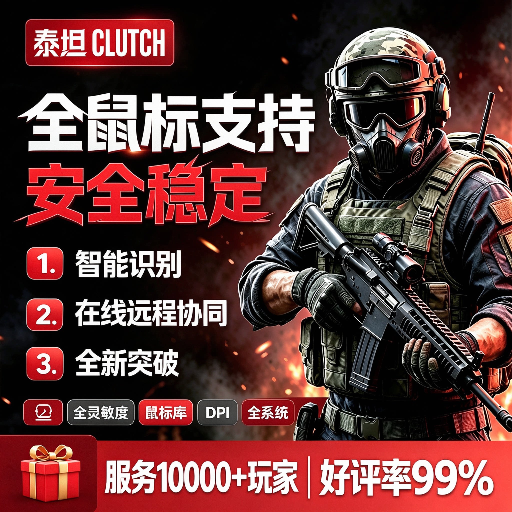 PUBG鼠标宏罗G系列宏支持G502镭蛇可用吃鸡GPW宏自用安全稳定更新