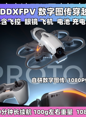 CADDX PROTOS高清无人机穿越机到手飞套装新手入门长续航FPV