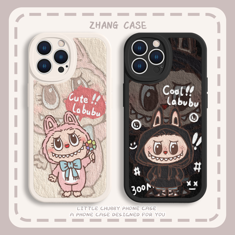 拉布布苹果手机壳情侣款卡通一对