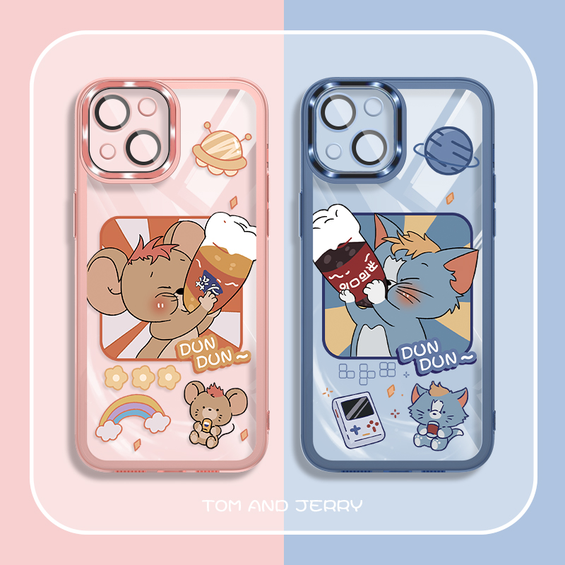 卡通可爱情侣创意魅眼手机壳