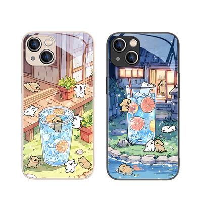 苹果手机壳趣味小狗卡通可爱情侣