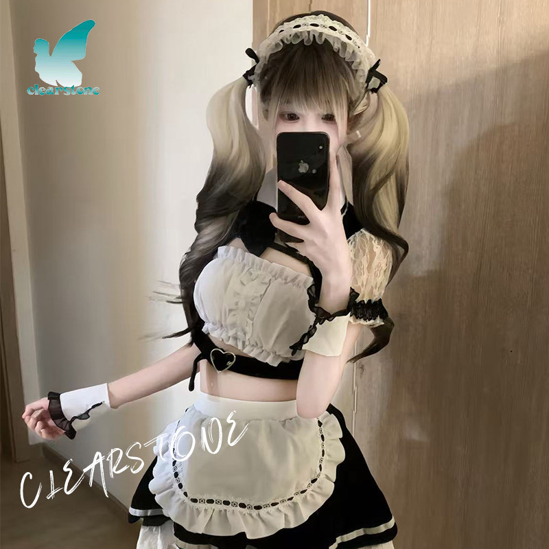 clearstone恋物癖女仆黑白纯欲风
