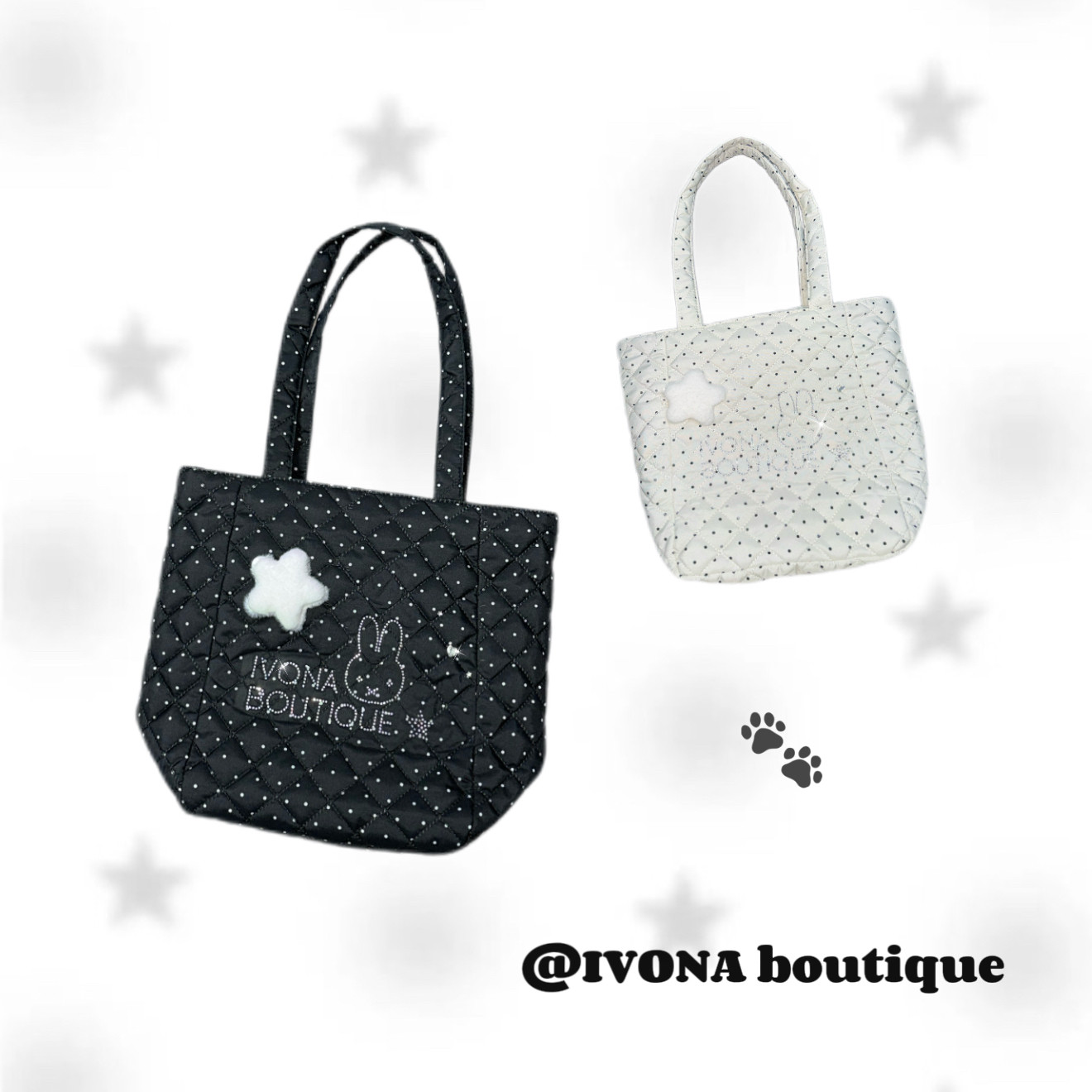 IVONA【萌系天菜】巨能装！原创手工diy烫钻闪闪Miffy兔单肩包包,箱包皮具/热销女包/男包,通用款女包,淘宝优惠券,粉丝福利购,淘宝优惠卷