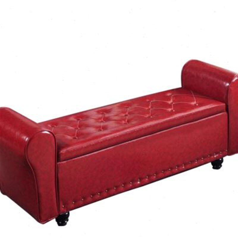 欧式床尾柜卧室多功能收纳沙发凳子可坐储物箱服装店长Z方形换鞋