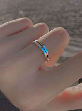 戒指2021年新款潮网红爆款设计感的独特女小众高级感闺蜜食指指环