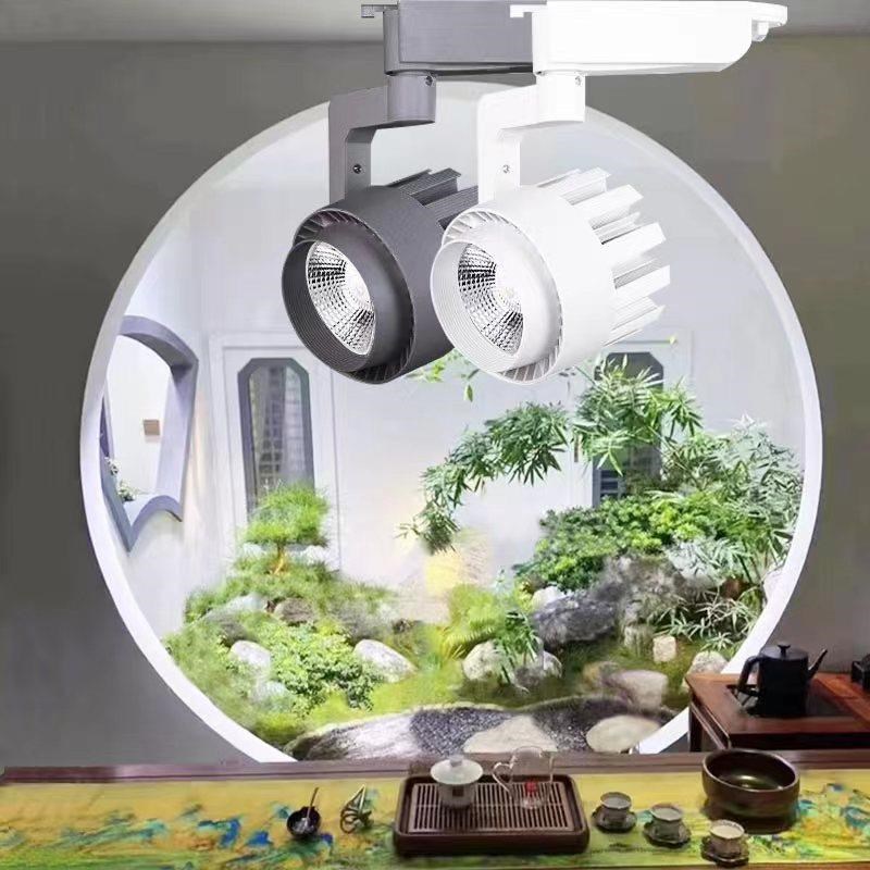 植物补光灯全光谱鱼l缸爆藻水族led室内月季兰花热植植物墙生长灯