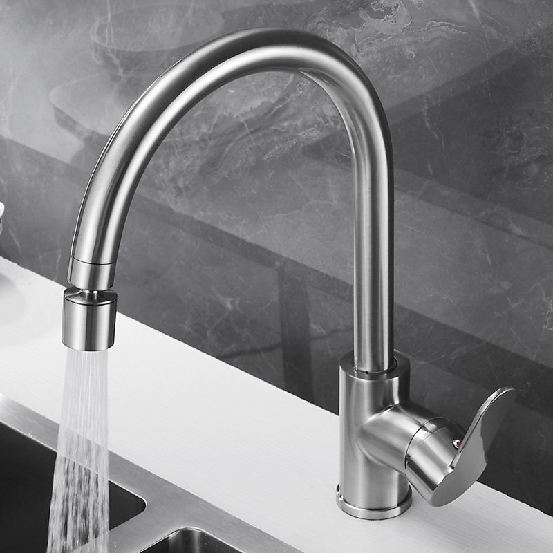 单把厨房龙头洗菜盆水槽冷热水龙头可旋转,家装主材,厨房龙头,淘宝优惠券,粉丝福利购,淘宝优惠卷