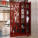 客厅玄关隔断柜门厅实o木酒柜现代简约屏风柜中式 饰 间厅柜入户装