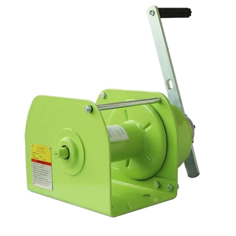 JC-E重型自锁绞盘手摇绞盘刹车不锈钢牵引机刹车卷扬机不带绳