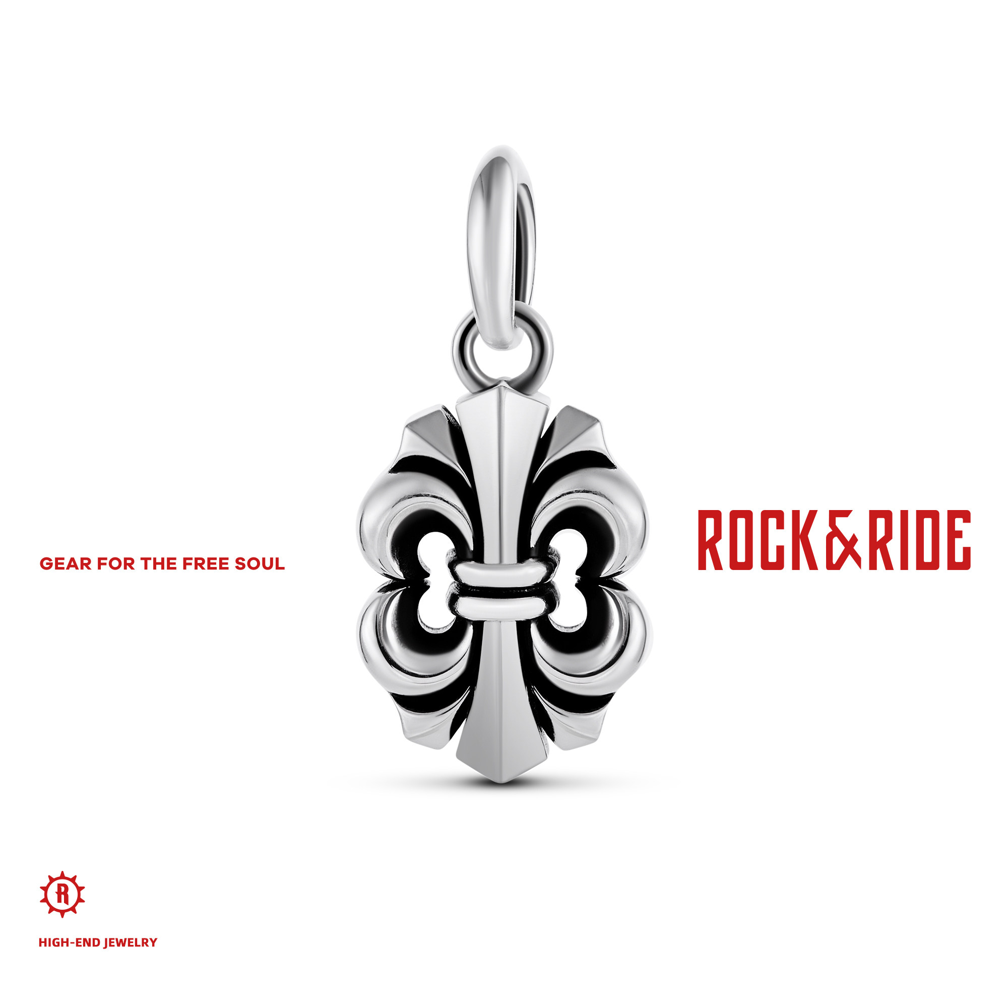 鸢尾之力吊坠勾勒自由轮廓