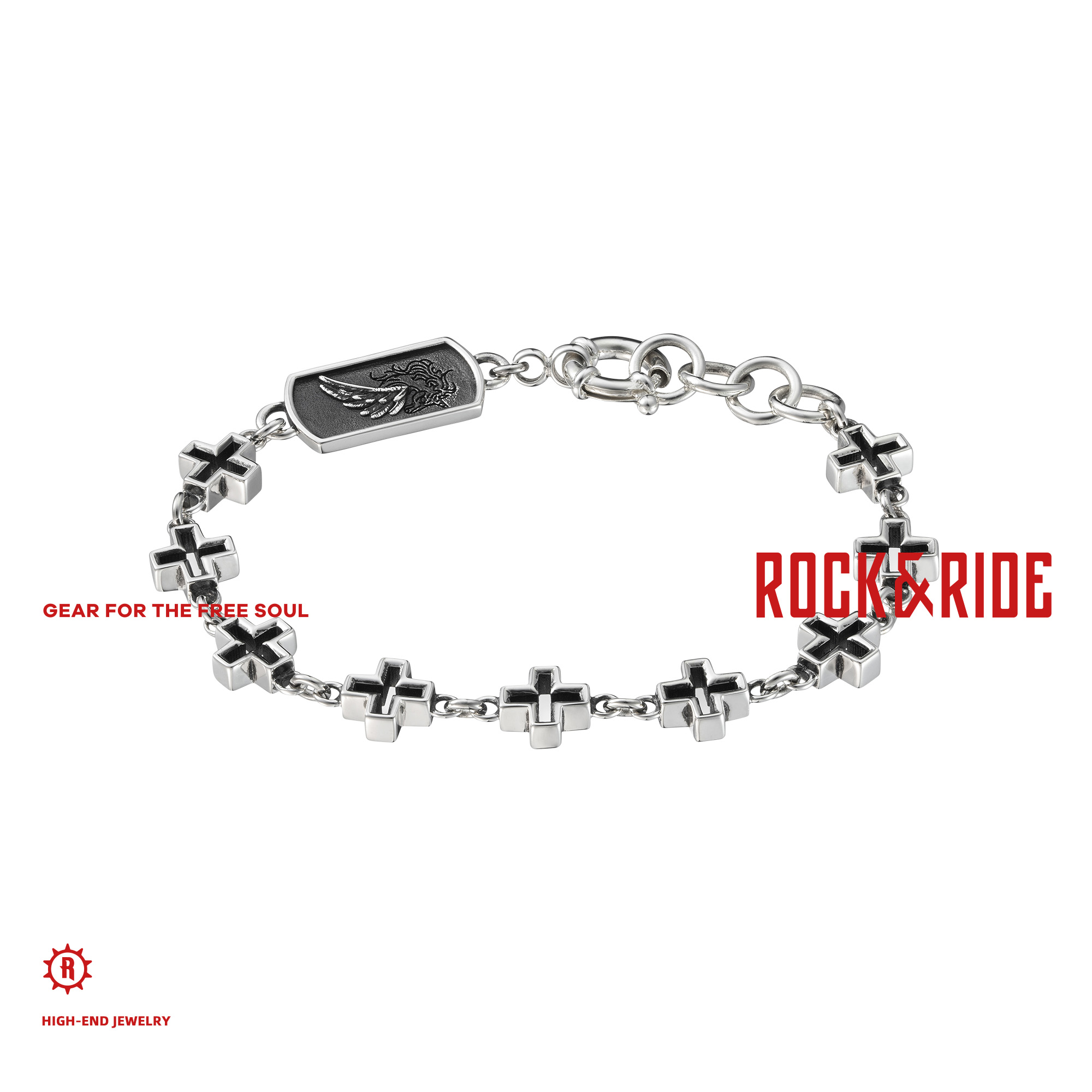 ROCKRIDE挚爱独角兽手链925纯银