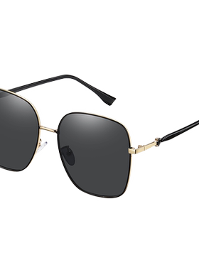 近视墨镜女2025新款高级感太阳眼镜偏光防紫外线带有度数大脸显瘦