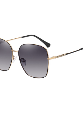 太阳镜女潮偏光防紫外线大脸显瘦