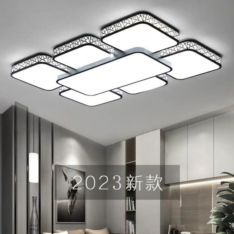 led简约现代客厅客厅灯卧室主灯2025年新款吸顶灯大气北欧房间灯