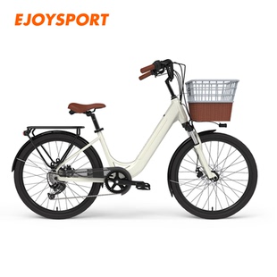 易骑运动LC01EZ电助力自行车儿童座椅带小孩母子车 海外展示版