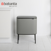 brabantia柏宾士家用分类桶垃圾桶不锈钢脚踩垃圾箱厨房带盖厨房