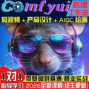 自学comfyui短剧教程工作流搭建 AI漫剧制作软件 0基础入门到精通