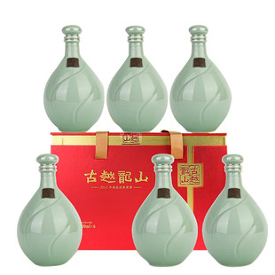 花雕酒2012年 整箱装 半干型 500ml6瓶 绍兴黄酒 古越龙山